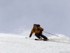 Andrew Mc Lean skis Couloir of Pain in the Alum Kooh Mountain Range, Iran