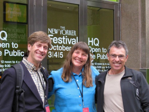 Andrew McLean, Lynne Cox and Greg Child