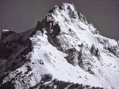 The Southeast face of Teewinot.  Go there, ski that.