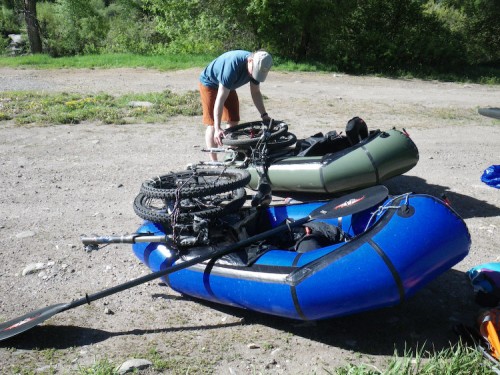 PackRaft Practice Outing