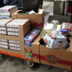 One of three carts full of food from CostCo. Hunger and dieting are not part of the Wilderness Ski Week program. One of three carts full of food from CostCo. Hunger and dieting are not part of the Wilderness Ski Week program.