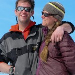 Eli and Aria - the dynamic duo behind Wild Alpine guiding and the organizers of the Wilderness Ski Week. Eli and Aria - the dynamic duo behind Wild Alpine guiding and the organizers of the Wilderness Ski Week.