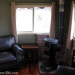 An oil stove and leather chair 45 miles from the nearest town.7 An oil stove and leather chair 45 miles from the nearest town.7