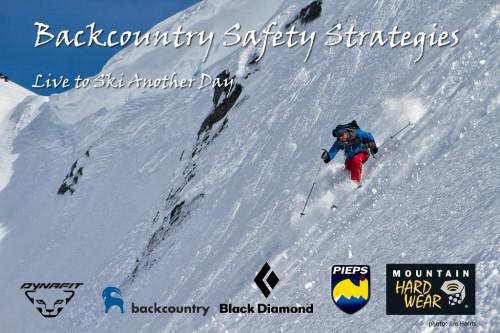Backcountry Safety Strategies Presentation – 1/3/2014