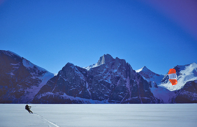 Sam Ford Fjord kiting #1